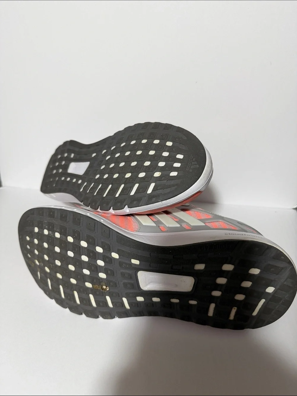 adidas Women’s Coral and Gray Athletic Running Shoes